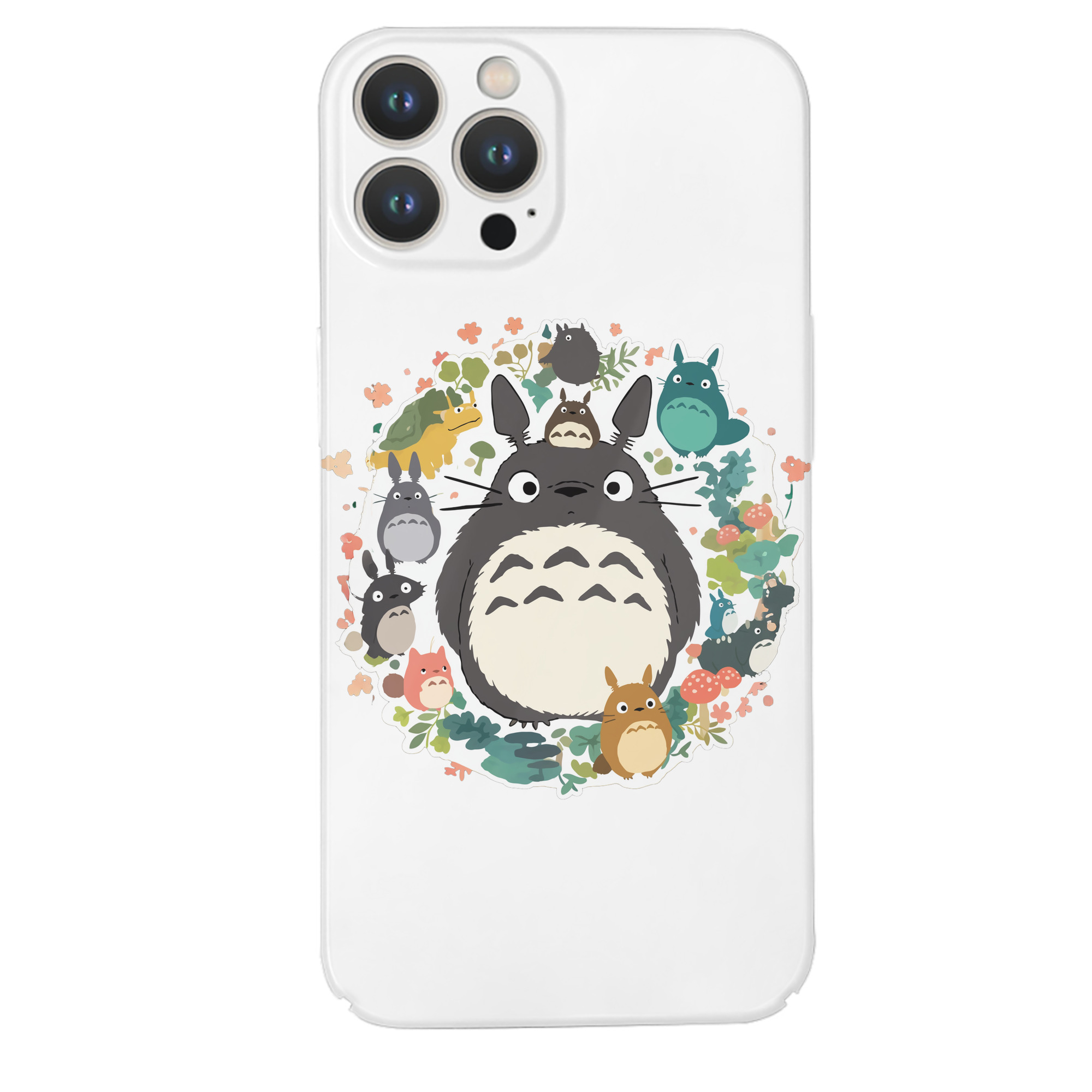（画像用） となりのトトロ 草壁メイ 草壁サツキ My Neighbor Totoro Satsuki Kusakabe Mei Kusakabe 【iPhone 14シリーズ対応】ハードケース